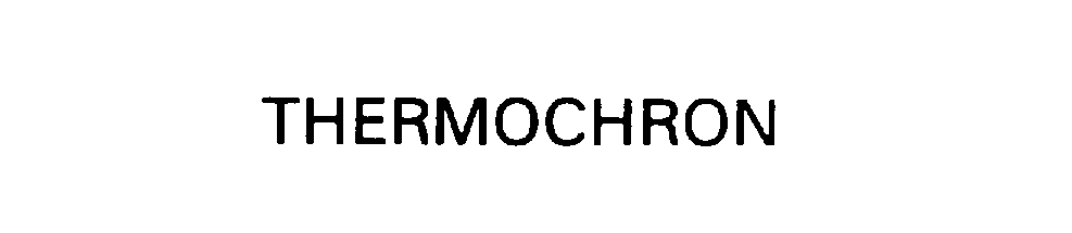 Trademark Logo THERMOCHRON