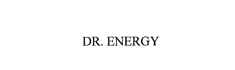  DR. ENERGY