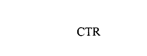 Trademark Logo CTR