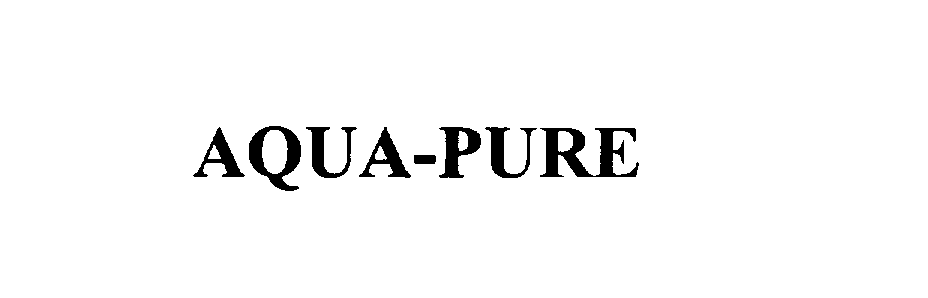 Trademark Logo AQUA-PURE