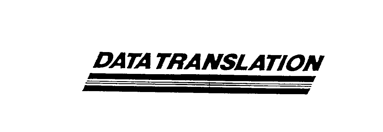 Trademark Logo DATA TRANSLATION