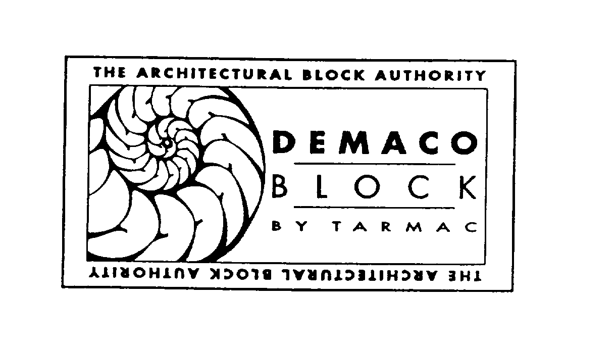  DEMACO BLOCK BY TARMAC THE ARCHITECTURAL BLOCK AUTHORITY