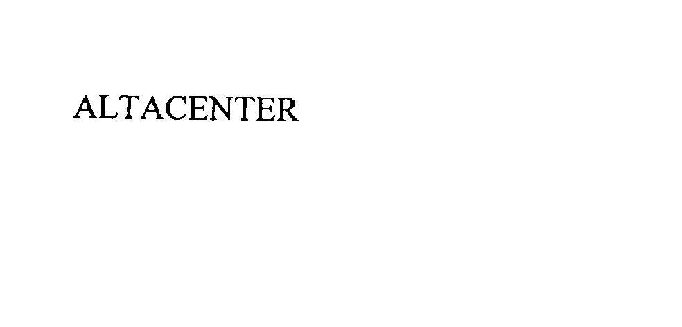  ALTACENTER