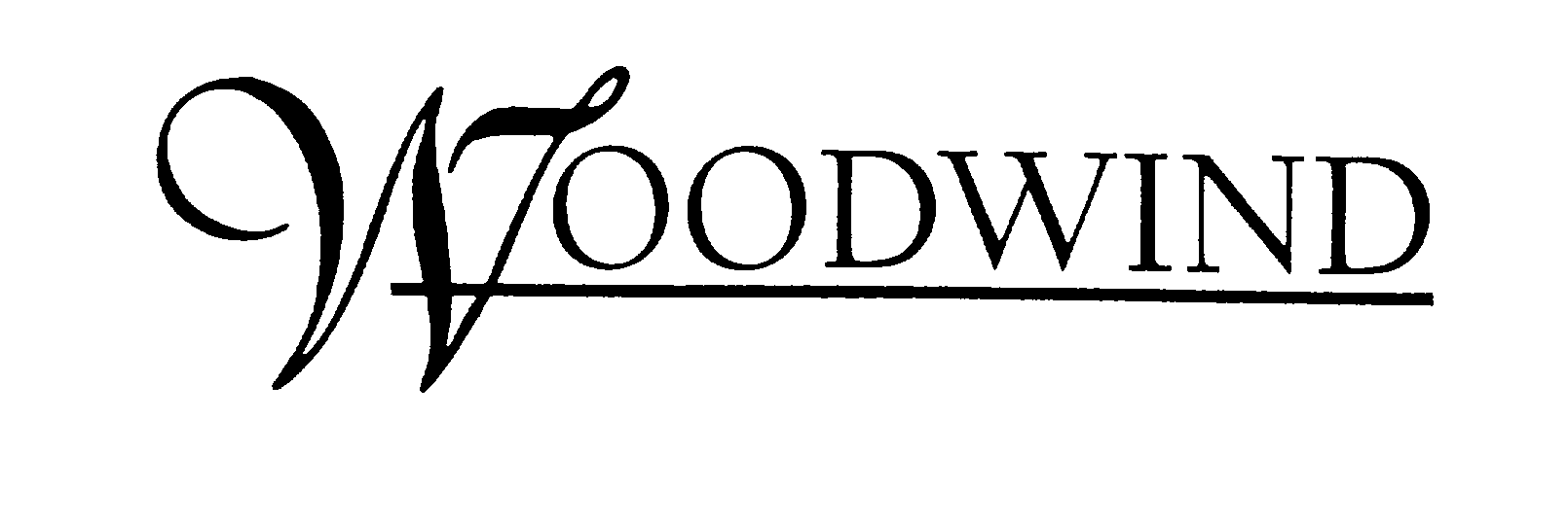 Trademark Logo WOODWIND
