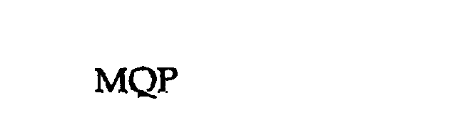Trademark Logo MQP