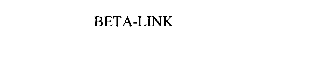 Trademark Logo BETA-LINK