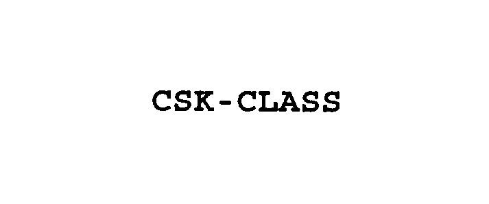 CSK-CLASS