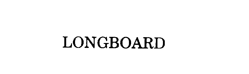 Trademark Logo LONGBOARD