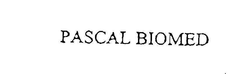  PASCAL BIOMED