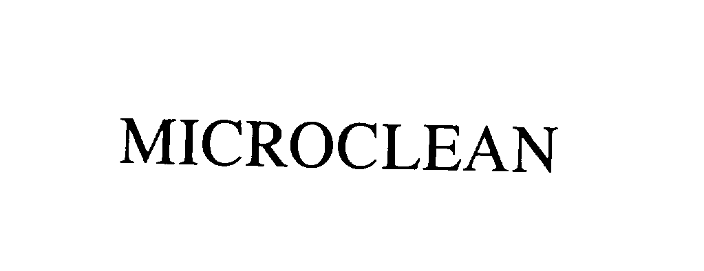 Trademark Logo MICROCLEAN