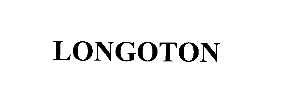 Trademark Logo LONGOTON