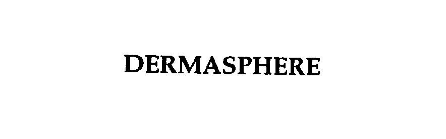 Trademark Logo DERMASPHERE