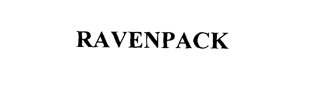 Trademark Logo RAVENPACK