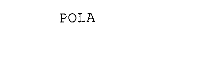 Trademark Logo POLA