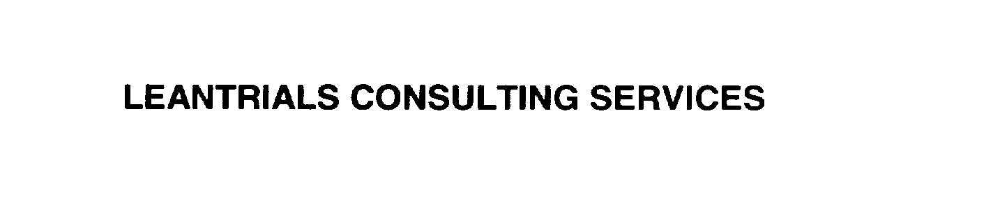  LEANTRIALS CONSULTING SERVICES