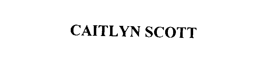  CAITLYN SCOTT