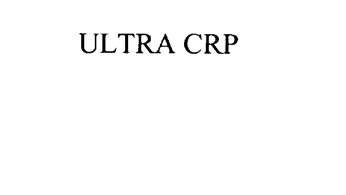 Trademark Logo ULTRA CRP
