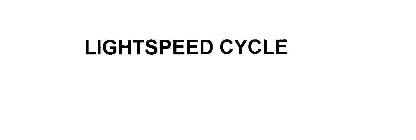  LIGHTSPEED CYCLE