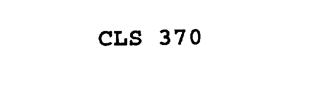  CLS 370
