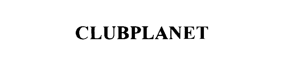 Trademark Logo CLUBPLANET