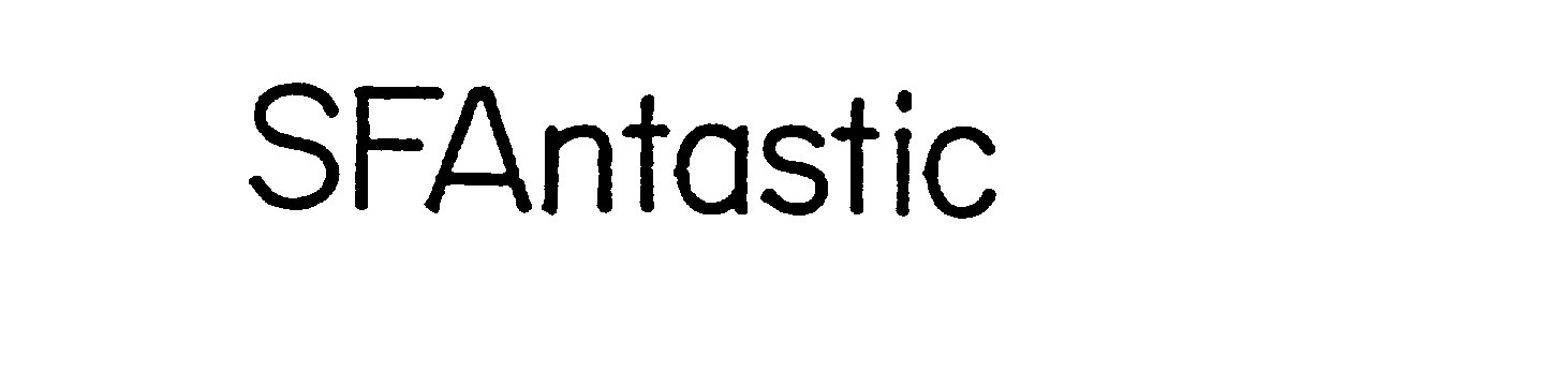 Trademark Logo SFANTASTIC