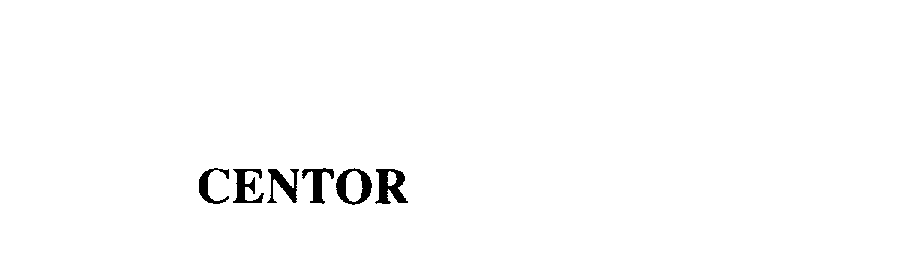 Trademark Logo CENTOR