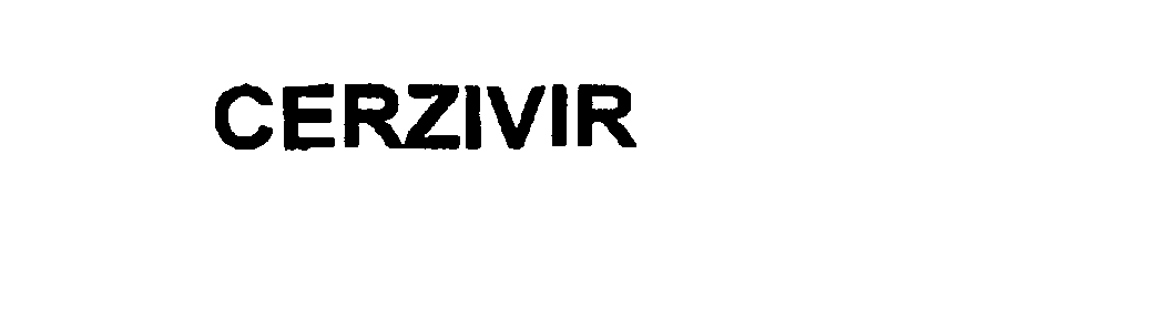 Trademark Logo CERZIVIR