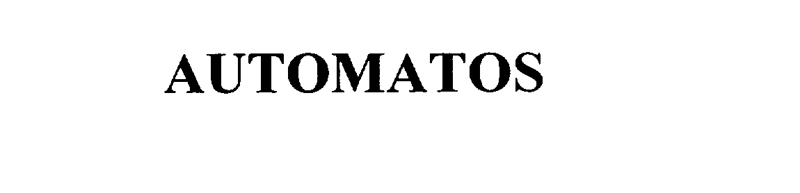 Trademark Logo AUTOMATOS