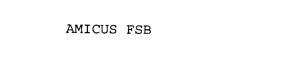  AMICUS FSB