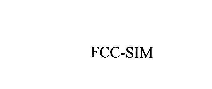  FCC-SIM