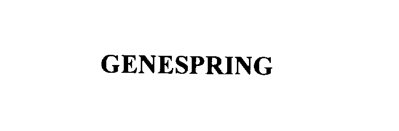 Trademark Logo GENESPRING