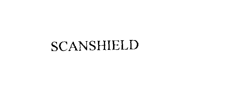 Trademark Logo SCANSHIELD