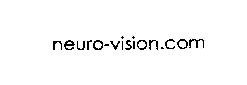 Trademark Logo NEURO-VISION.COM