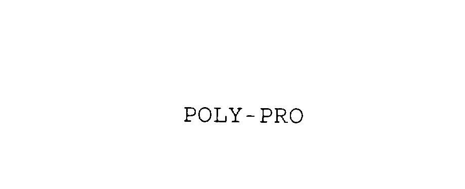  POLY-PRO