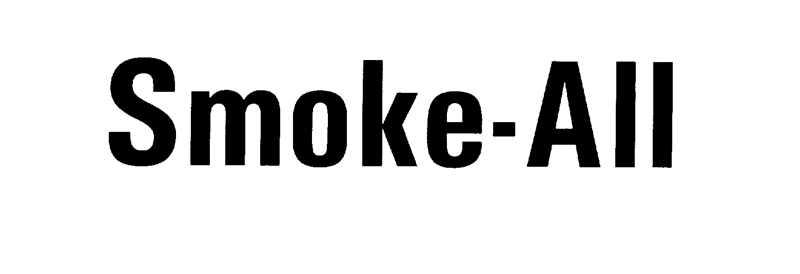 Trademark Logo SMOKE-ALL