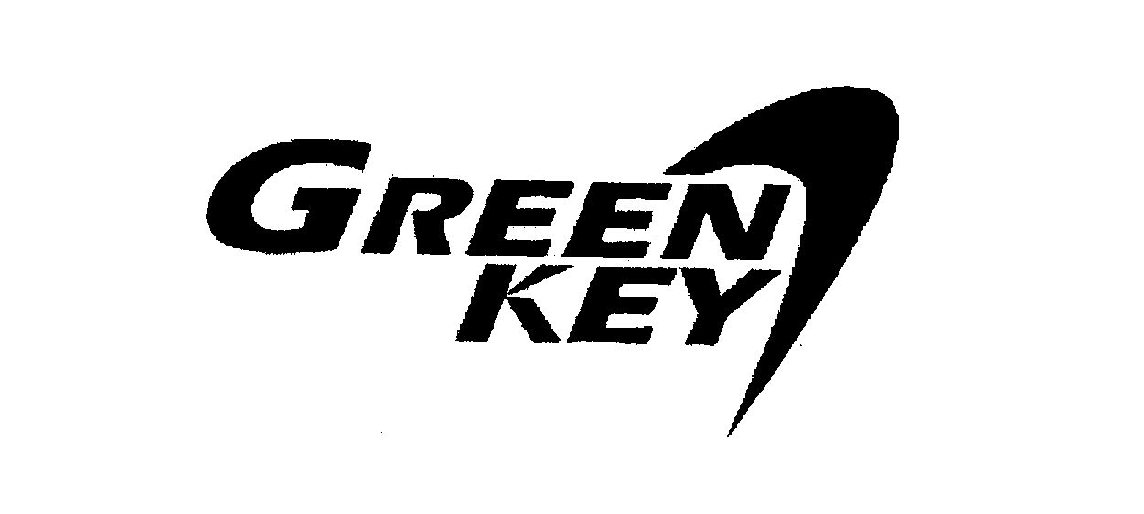 Trademark Logo GREEN KEY