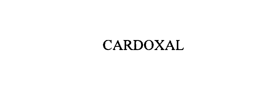  CARDOXAL