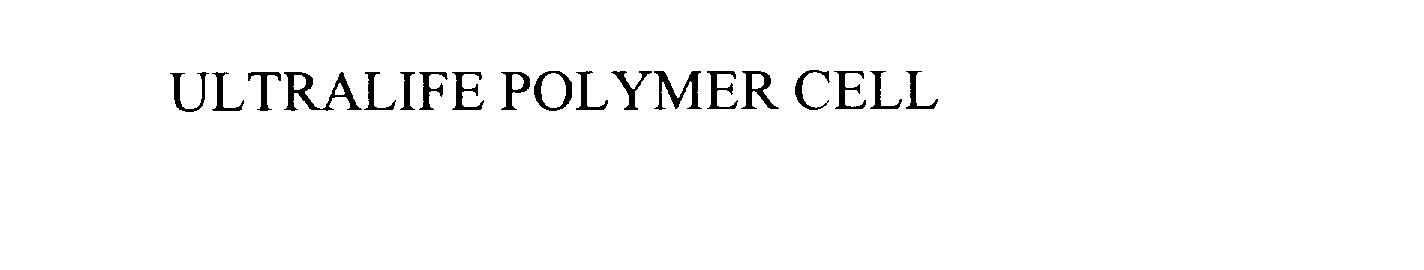 Trademark Logo ULTRALIFE POLYMER CELL