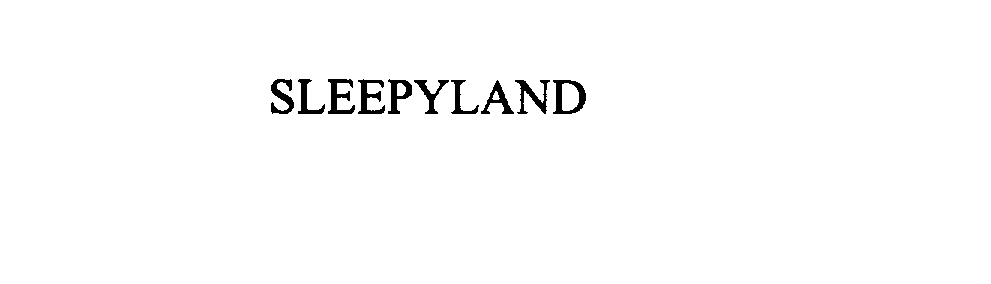  SLEEPYLAND