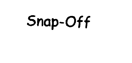 Trademark Logo SNAP-OFF