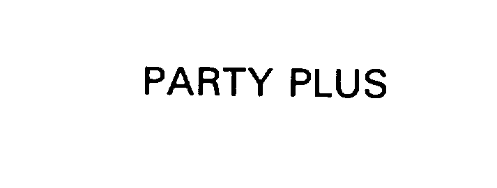 PARTY PLUS