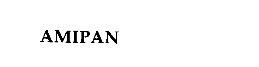 Trademark Logo AMIPAN