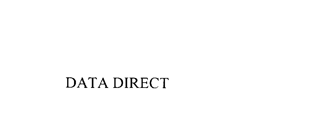 Trademark Logo DATA DIRECT
