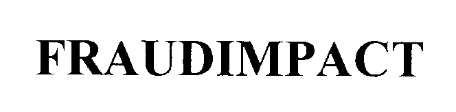 Trademark Logo FRAUDIMPACT