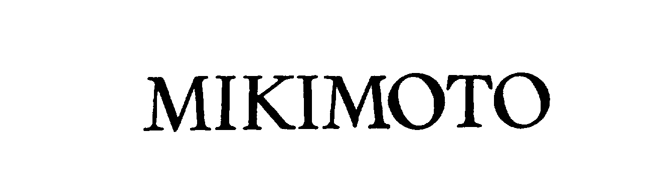 Trademark Logo MIKIMOTO