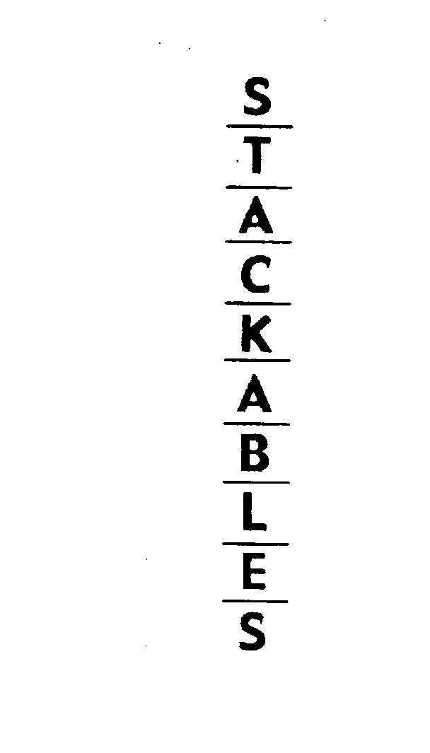 Trademark Logo STACKABLES