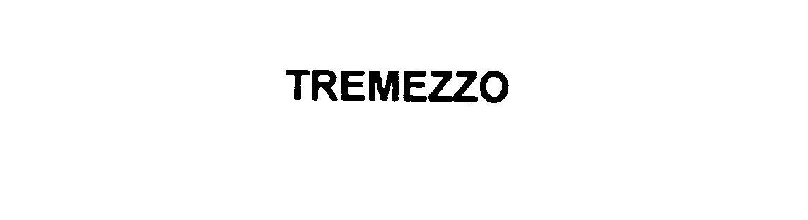 Trademark Logo TREMEZZO