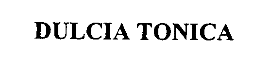 Trademark Logo DULCIA TONICA