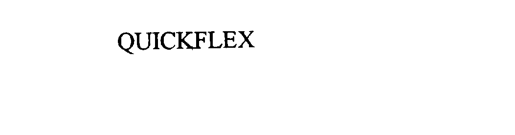 Trademark Logo QUICKFLEX
