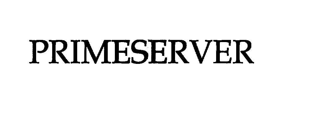 Trademark Logo PRIMESERVER
